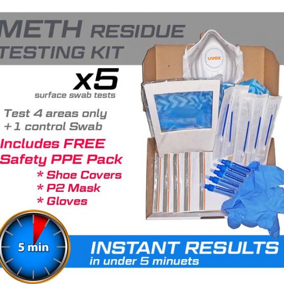 Meth Lab Residue Testing Kits | test for meth contamination 